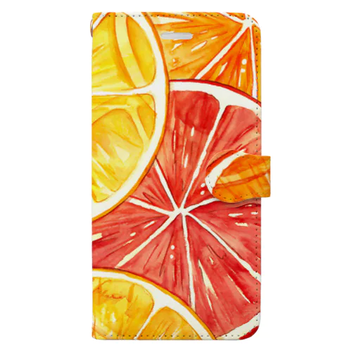 Fresh Cut Citrus Book-Style Smartphone Case