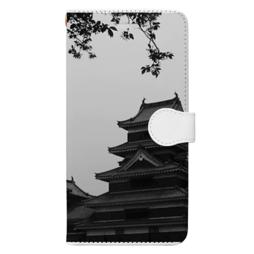 松本城 Book-Style Smartphone Case