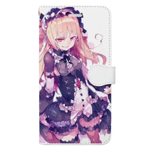 金髪ゴス娘 Book-Style Smartphone Case