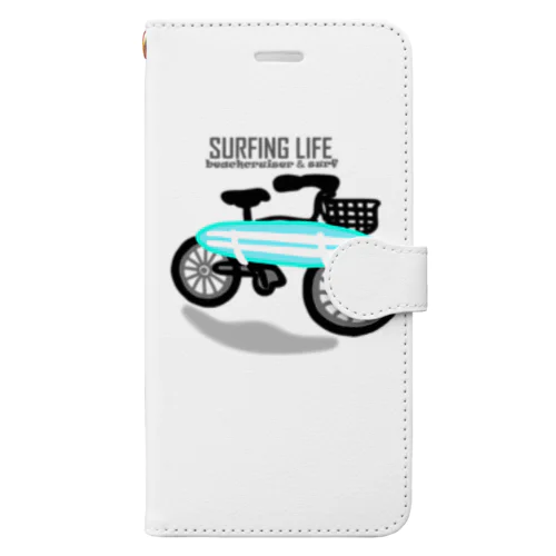 SURFING LIFE 手帳型スマホケース