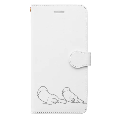 なかよしおしり Book-Style Smartphone Case