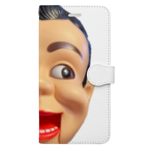 腹話術人形 Book-Style Smartphone Case