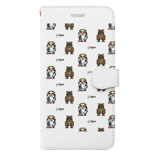 Mowbearこま Book-Style Smartphone Case