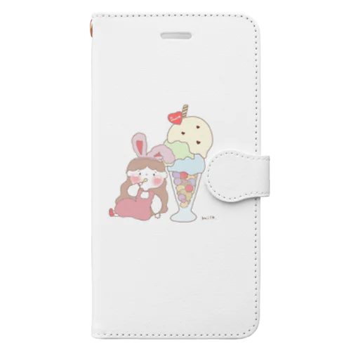 sucreパフェgirl Book-Style Smartphone Case