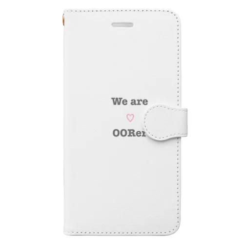 WeareOORerシリーズ 手帳型スマホケース