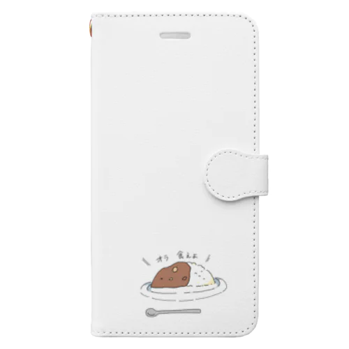 オラ食えよ Book-Style Smartphone Case