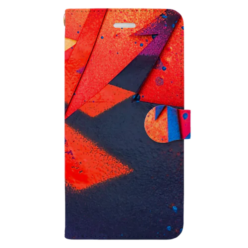 Invisiblecolors_Stencil_Orange Book-Style Smartphone Case