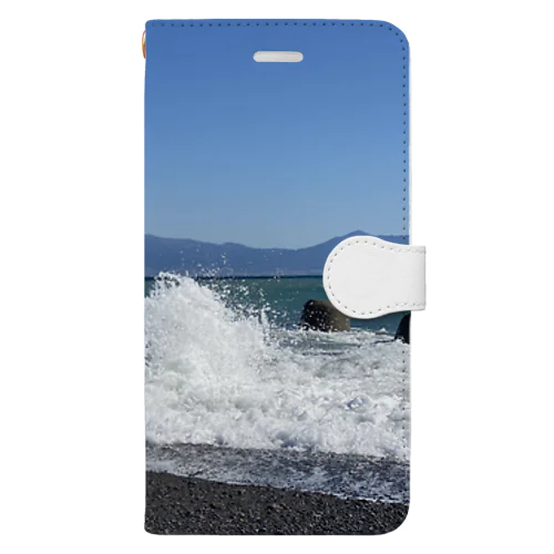 浮世絵みたいな？ Book-Style Smartphone Case