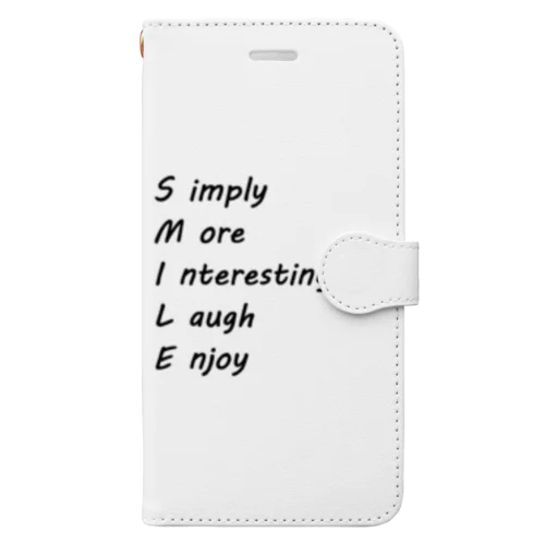 Smile Book-Style Smartphone Case