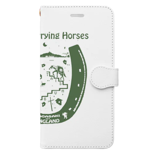 長崎の荷運び馬 Book-Style Smartphone Case