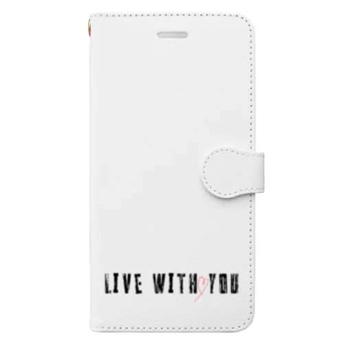 Live with you Book-Style Smartphone Case