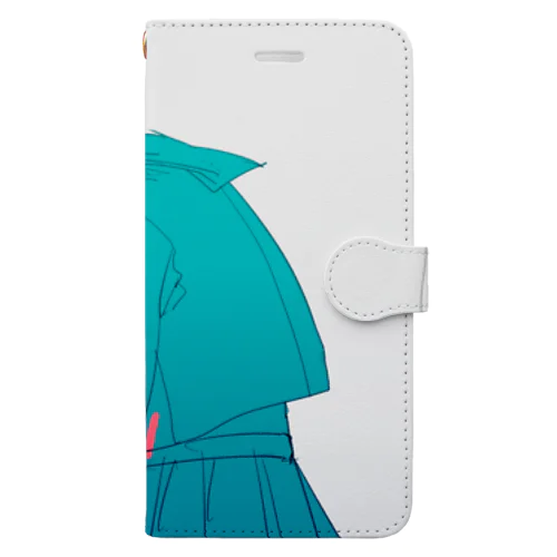 もうにどとやめてぐっず Book-Style Smartphone Case