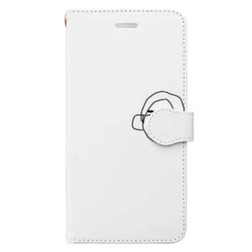 前回の似顔絵 Book-Style Smartphone Case