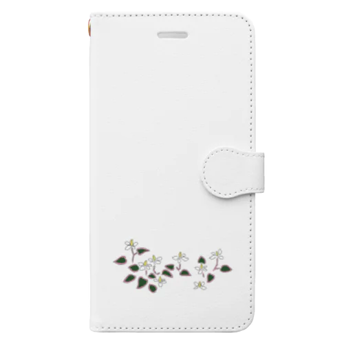 どくだみ Book-Style Smartphone Case