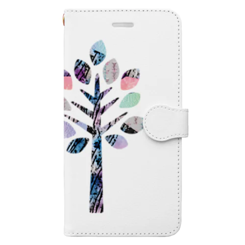 Colorful Tree Book-Style Smartphone Case