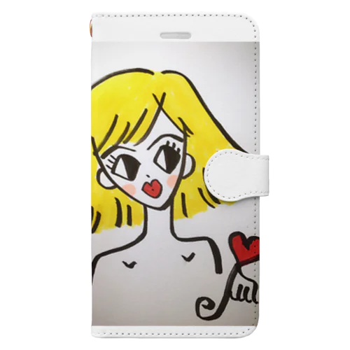 金髪AnimA さん Book-Style Smartphone Case