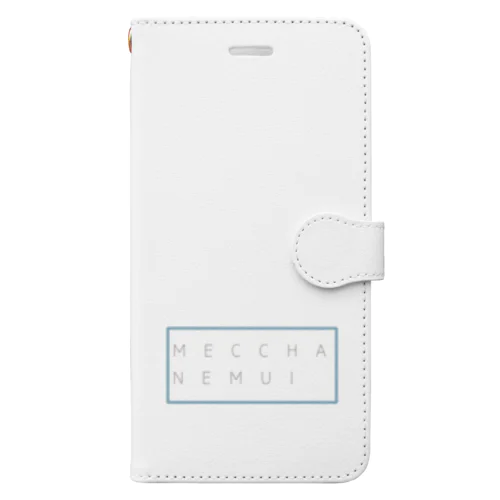 MECCHA NEMUI Book-Style Smartphone Case