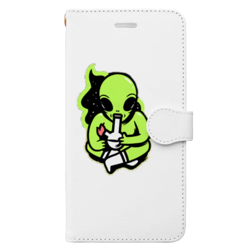 bong-alien Book-Style Smartphone Case
