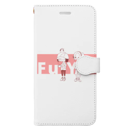 冬の装い Book-Style Smartphone Case