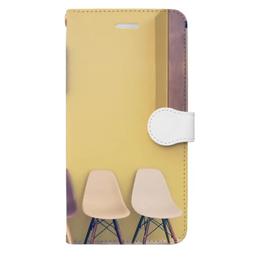 まいにち食堂の正面 Book-Style Smartphone Case