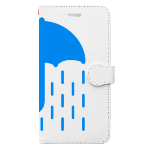 雨女・雨男 Book-Style Smartphone Case