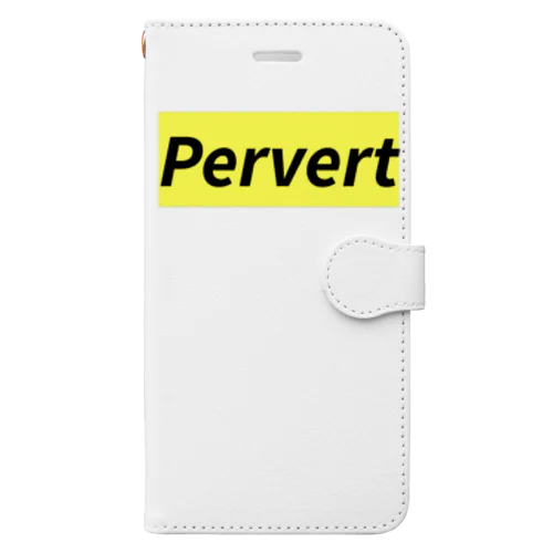 pervert 手帳型スマホケース