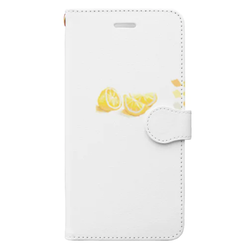 レモン Book-Style Smartphone Case