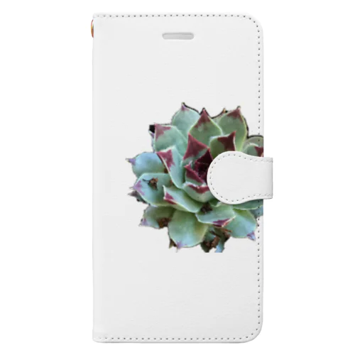 多肉植物　綾桜 Book-Style Smartphone Case