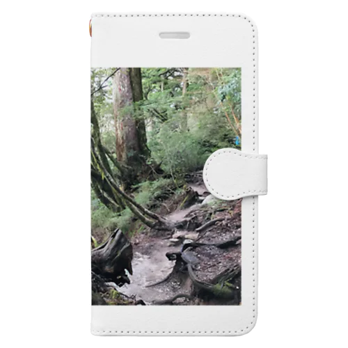 屋久島の森 Book-Style Smartphone Case