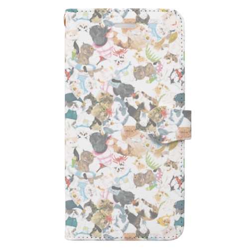 超密エキゾ夏2020 Book-Style Smartphone Case