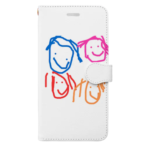 家族🙂 Book-Style Smartphone Case