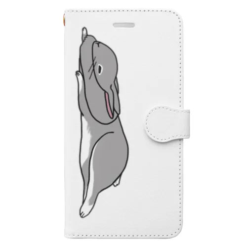 とろみウサギ Book-Style Smartphone Case