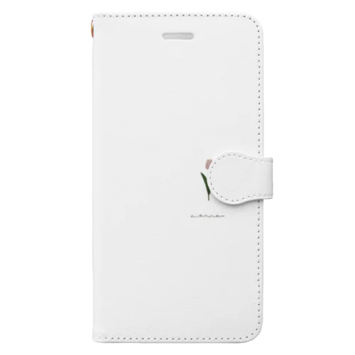 チューリップ×メッセージ Book-Style Smartphone Case