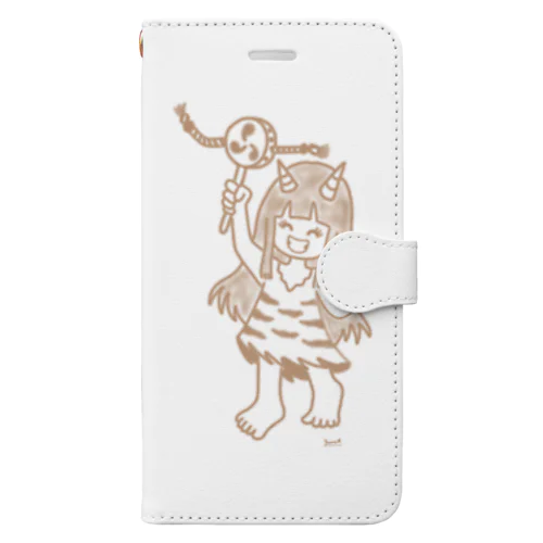 鬼の子らいめちゃん Book-Style Smartphone Case