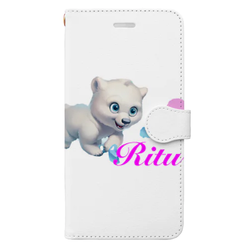 猫族＊犬族の部屋『Ritu』5 Book-Style Smartphone Case