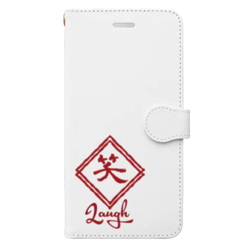 笑～Laugh～ Book-Style Smartphone Case