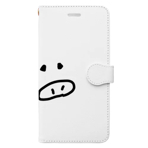 ぶたくん 手帳型スマホケース