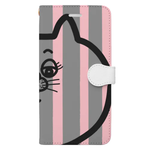 ぴんくぐれーちゃん Book-Style Smartphone Case