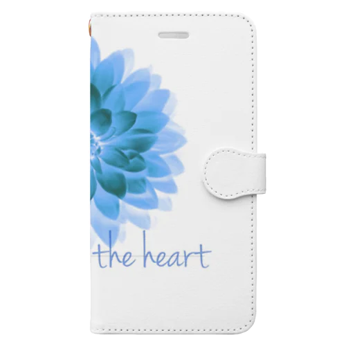 FlowerBiBi(White Book-Style Smartphone Case