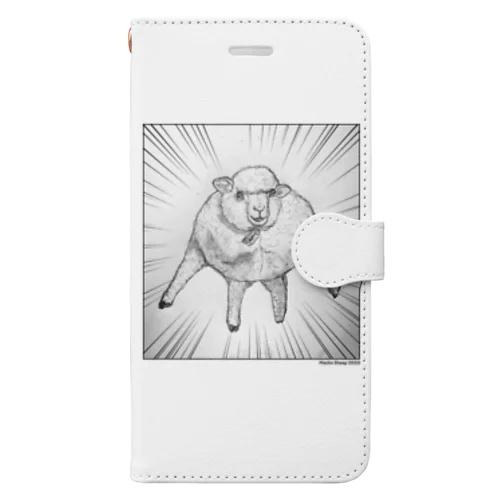 マッチョ羊2020_1 Book-Style Smartphone Case