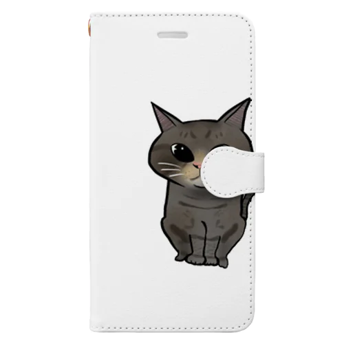 サバ猫 Book-Style Smartphone Case