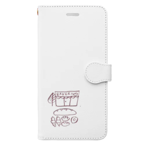 パン屋さん Book-Style Smartphone Case