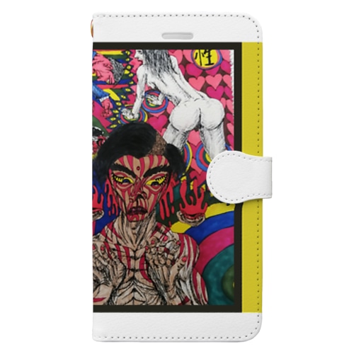 人生(性と暴力)。 Book-Style Smartphone Case