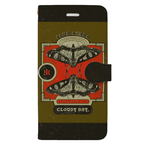 cloudy day/3℃ play Book-Style Smartphone Case