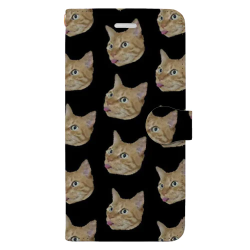 べーねこちゃとら Book-Style Smartphone Case