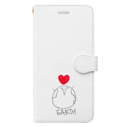 Earth🌎 手帳型スマホケース