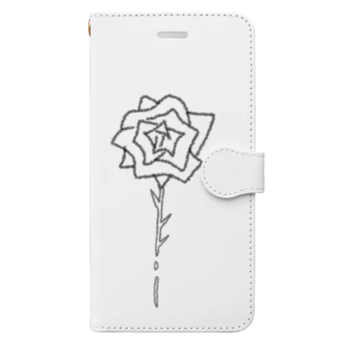 儚げROSE. . . 🌹 Book-Style Smartphone Case