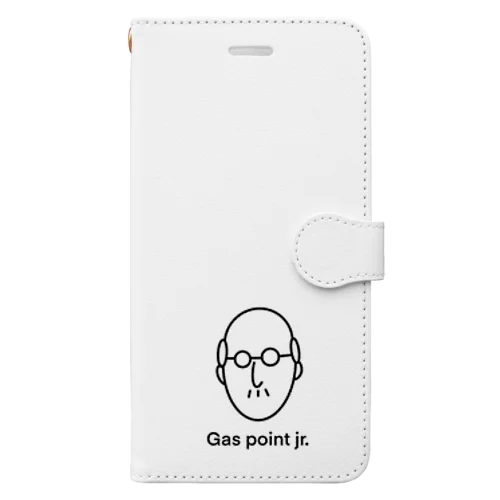 Gas point jr 手帳型スマホケース