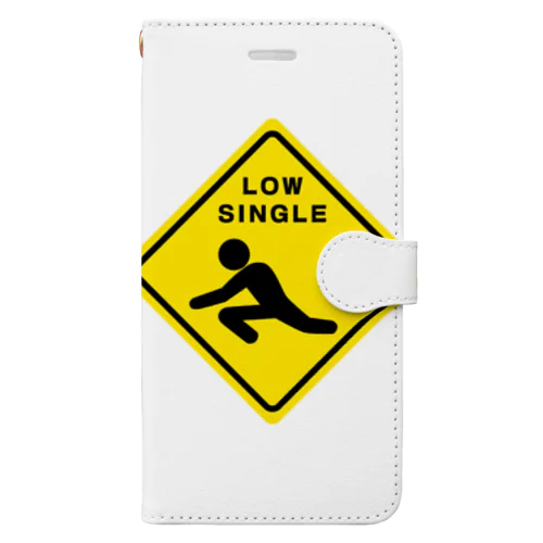 LOW SINGLE LOGO Book-Style Smartphone Case