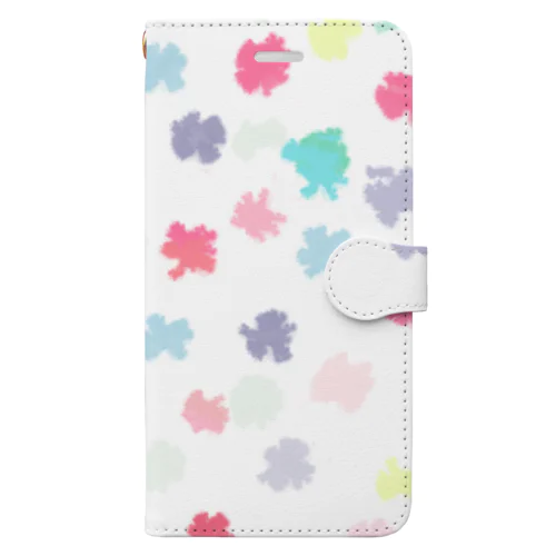 水彩こんぺいとう Book-Style Smartphone Case